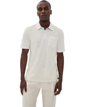 Faherty Breeze Polo - Natural