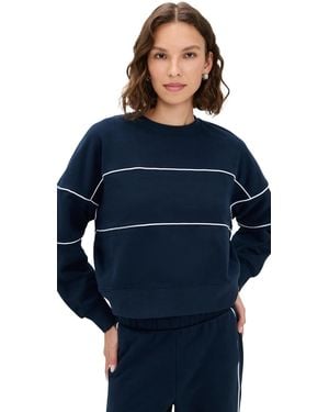 Beyond Yoga Luxefleece Piper Oversized Sweatshirt - Blue