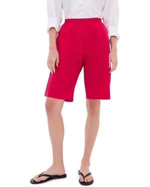 Le Bos Frances Bermuda Shorts - Red