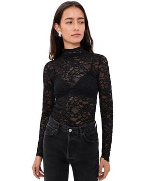 Joe's Jeans The Lace Tony Top - Black
