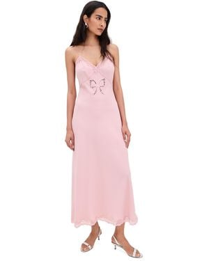 LoveShackFancy Manuela Dress - Pink