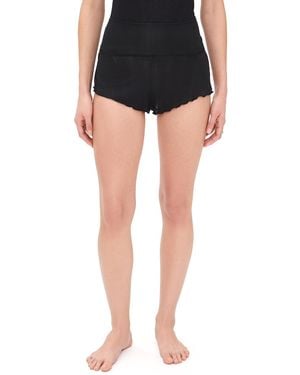 NEGATIVE Whipped Mini Shorts - Black