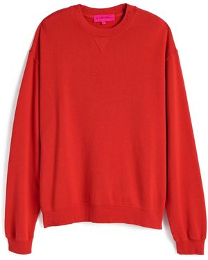 The Elder Statesman Daily Crew Sweatshirt - Red