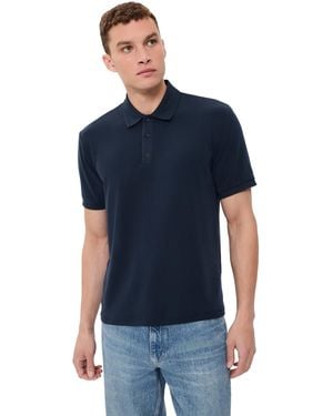 Rag & Bone Slim Polo - Blue