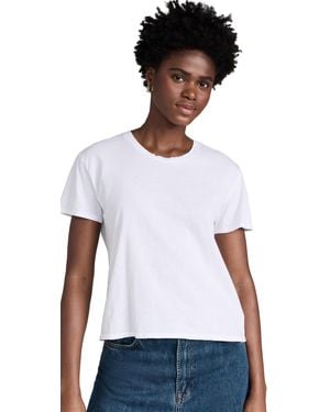 PERFECTWHITETEE Harley Cotton Boxy Crew Tee - White