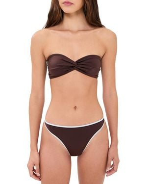 Lioness Bella Bandeau Bikini Top - Black