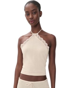 With Jean Isla Top - Natural