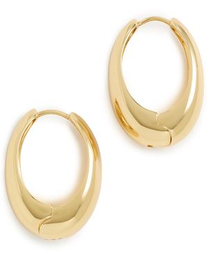 Shashi Cameron Hoop Earrings - Metallic