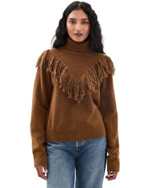 Rodebjer The Jinho Alpaca Wool Sweater - Brown