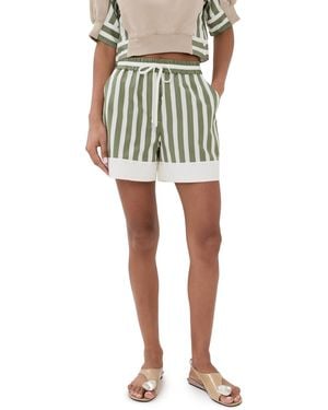 3.1 Phillip Lim Striped Boxer Shorts - Black