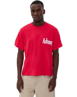 Advisry Dot Logo Tee - Red