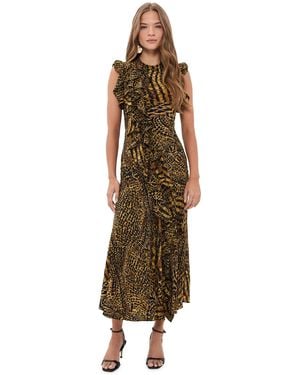 Ulla Johnson Ameline Silk Dress - Green