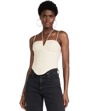 Lioness Del Gato Corset Top - Black