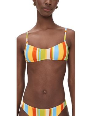 Solid & Striped The Rachel Bikini Top - Multicolour