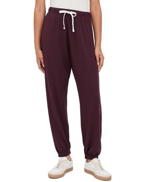 Splits59 Andie Oversized Fleece Sweatpants - Red