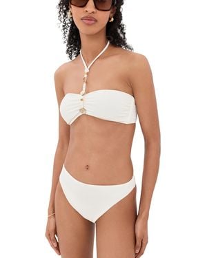 ViX Livia Bandeau Bikini Top - Black