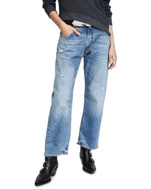 R13 Boyfriend Jeans - Blue