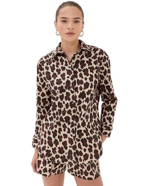 Le Bos Cecilla Button Down - Black