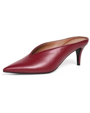 Stella McCartney Alter Mat Pointed Mules 65Mm - Red