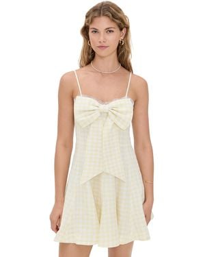 LoveShackFancy Clarine Dress - Natural