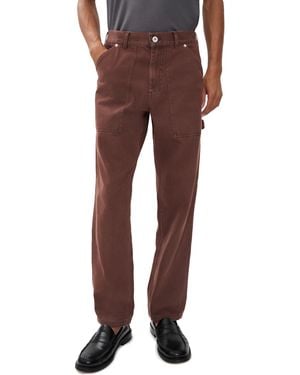 Alex Mill Recycled Denim Painter Jeans - Red