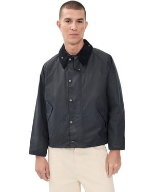 Barbour Transport Wax Jacket - Black