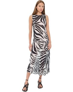 Vrg Grl Francesca Sheer Maxi Dress - White