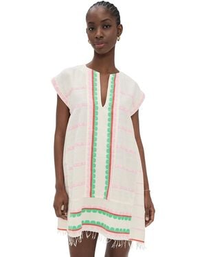 lemlem Elina Caftan - White