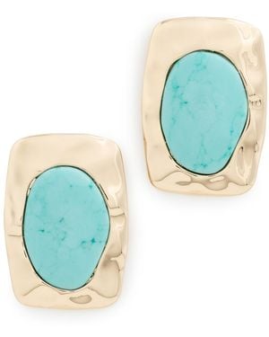 Ettika Hidden Treasure Earrings - Blue
