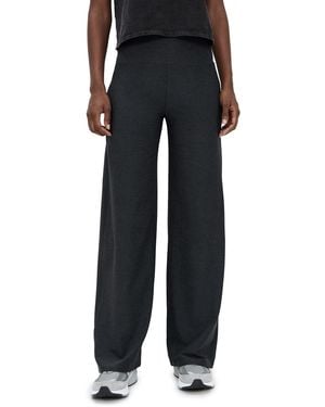 Rhone Heather Revive Wide Leg Pants - Black