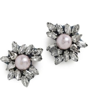 Deepa Gurnani Deepa By Sahana Earrings - Black
