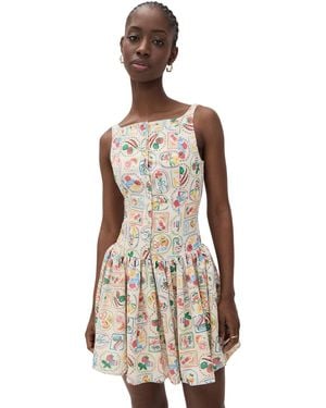 En Saison Nayeli Mini Dress - Natural