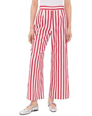 Never Fully Dressed Stripe Mara Pants - Red