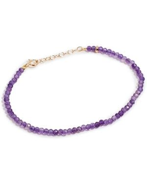 JIA JIA 14K February Birthstone Bracelet February - Black