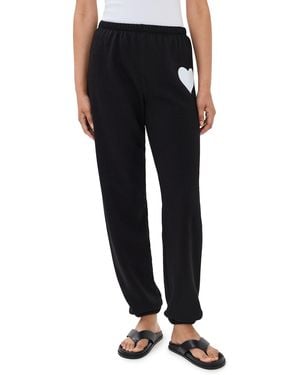 SPRWMN Heart Sweatpants - Black