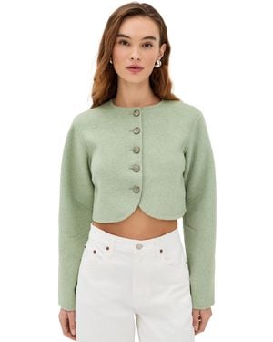 ALIGNE Angelina Cropped Jacket - Green