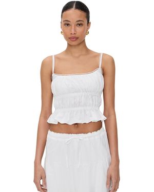 Peixoto Amelia Top - White