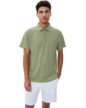 Rhone Regatta Pique Polo - Green