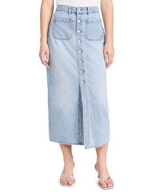 Rolla's Sailor Skirt Lyocell - Blue