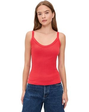 Agolde Jordan Tank - Red