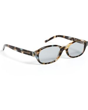Givenchy City Oval Sunglasses - Black