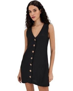 Le Bos Charlotte Vest Dress - Black