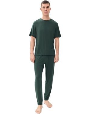 Eberjey Henry Pajama Set - Green