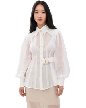 Aje. Rosanna Shirt - White