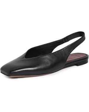 Vince Darlina Slingback Flats - Black