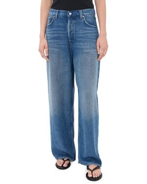 Agolde Rounded Baggy Jeans - Blue