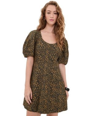 Apiece Apart Anni Scoop Mini Dress - Multicolor