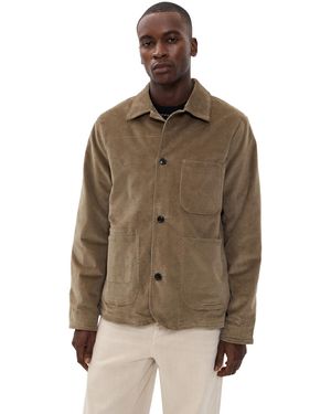 Paul Smith Corduroy Work Jacket - Brown
