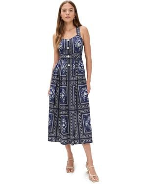Hunter Bell Cleo Dress - Blue