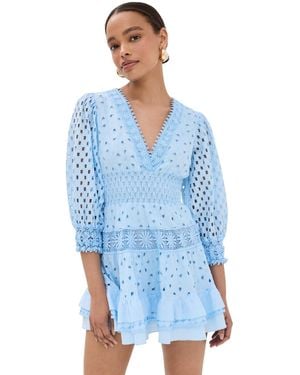 Temptation Positano Boboli Dress - Blue